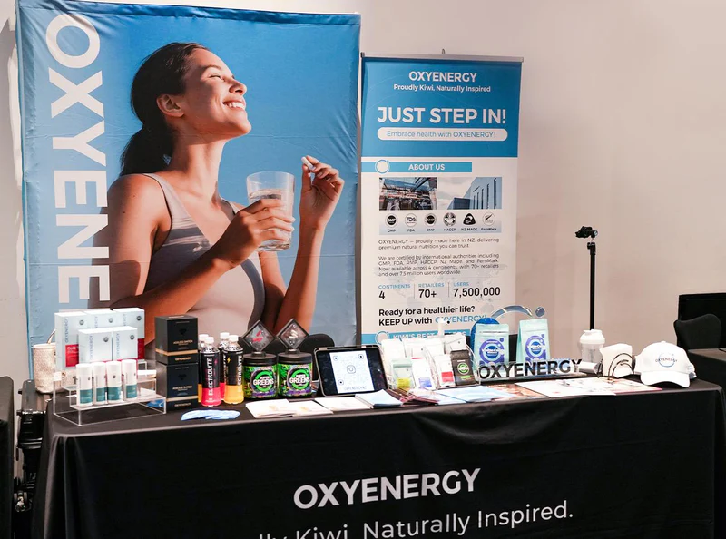 OXYENERGY at the Natural Health Products NZ Innovation Expo 2025