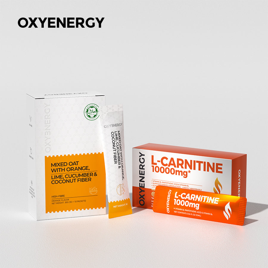 Oxyenergy Complex Fiber Powder / L-Carnitine 10000mg Drinks