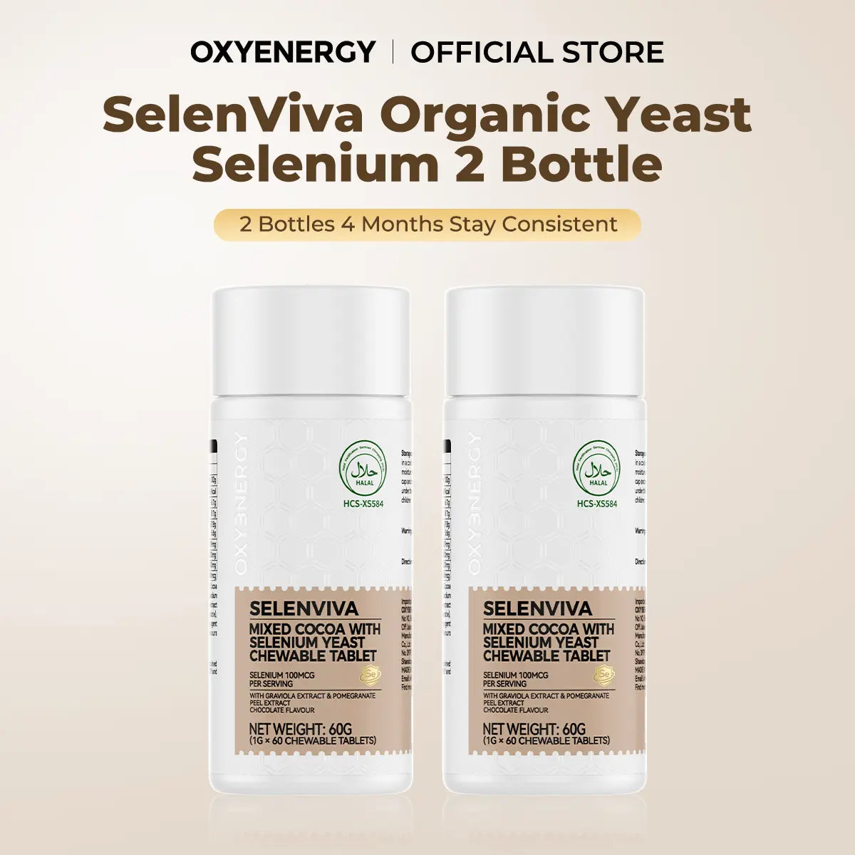 OXYENERGY SELENVIVA - 2 Bottle