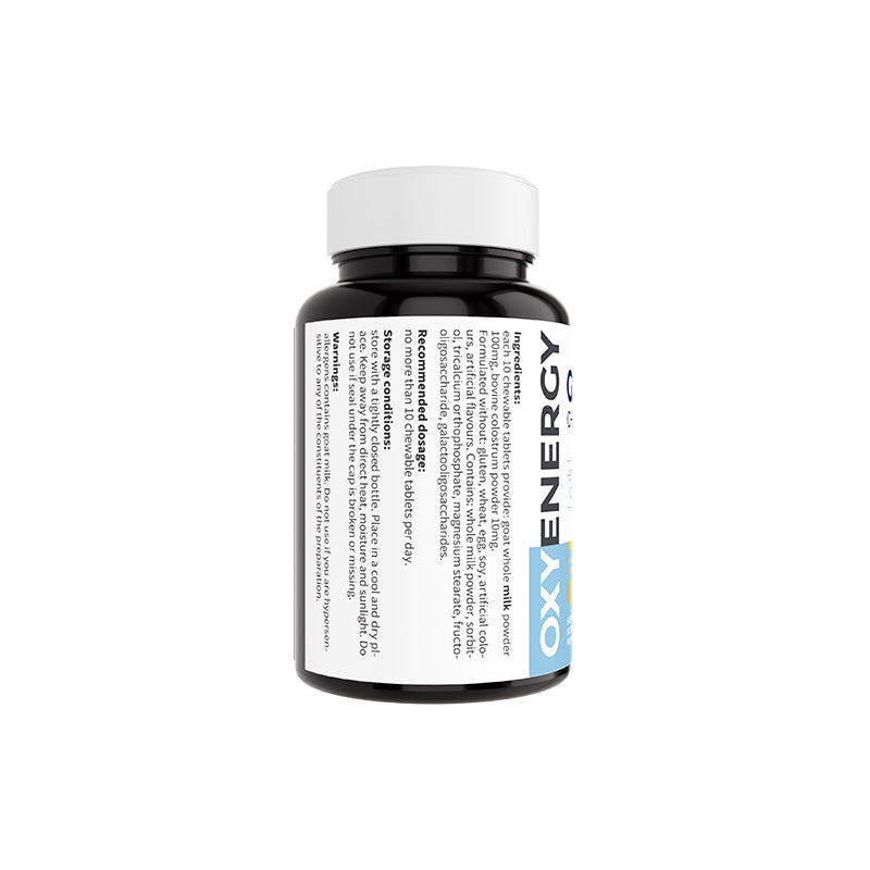 OXYENERGY Goat Milk Chewable Tablets