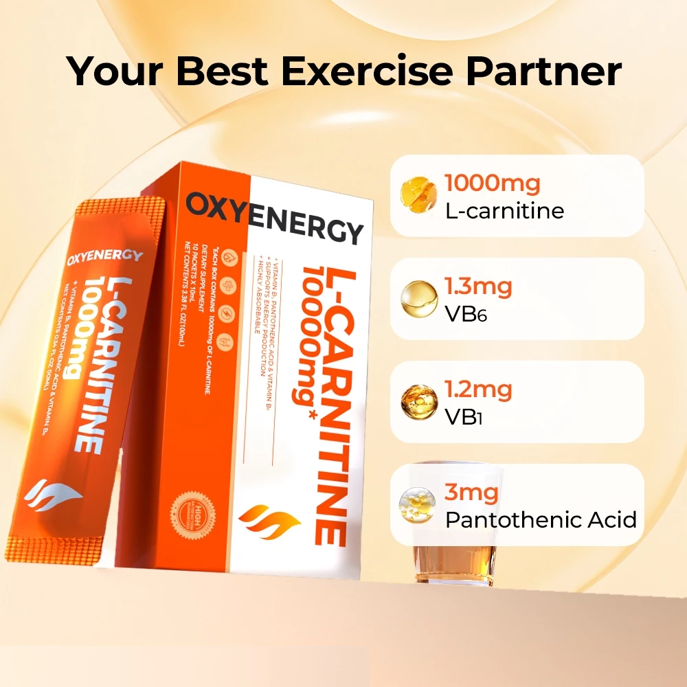 Oxyenergy Complex Fiber Powder / L-Carnitine 1000mg Drinks