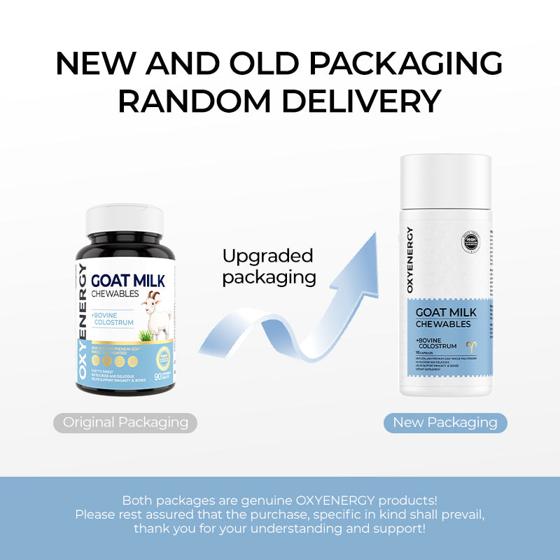 OXYENERGY Goat Milk Chewable Tablets