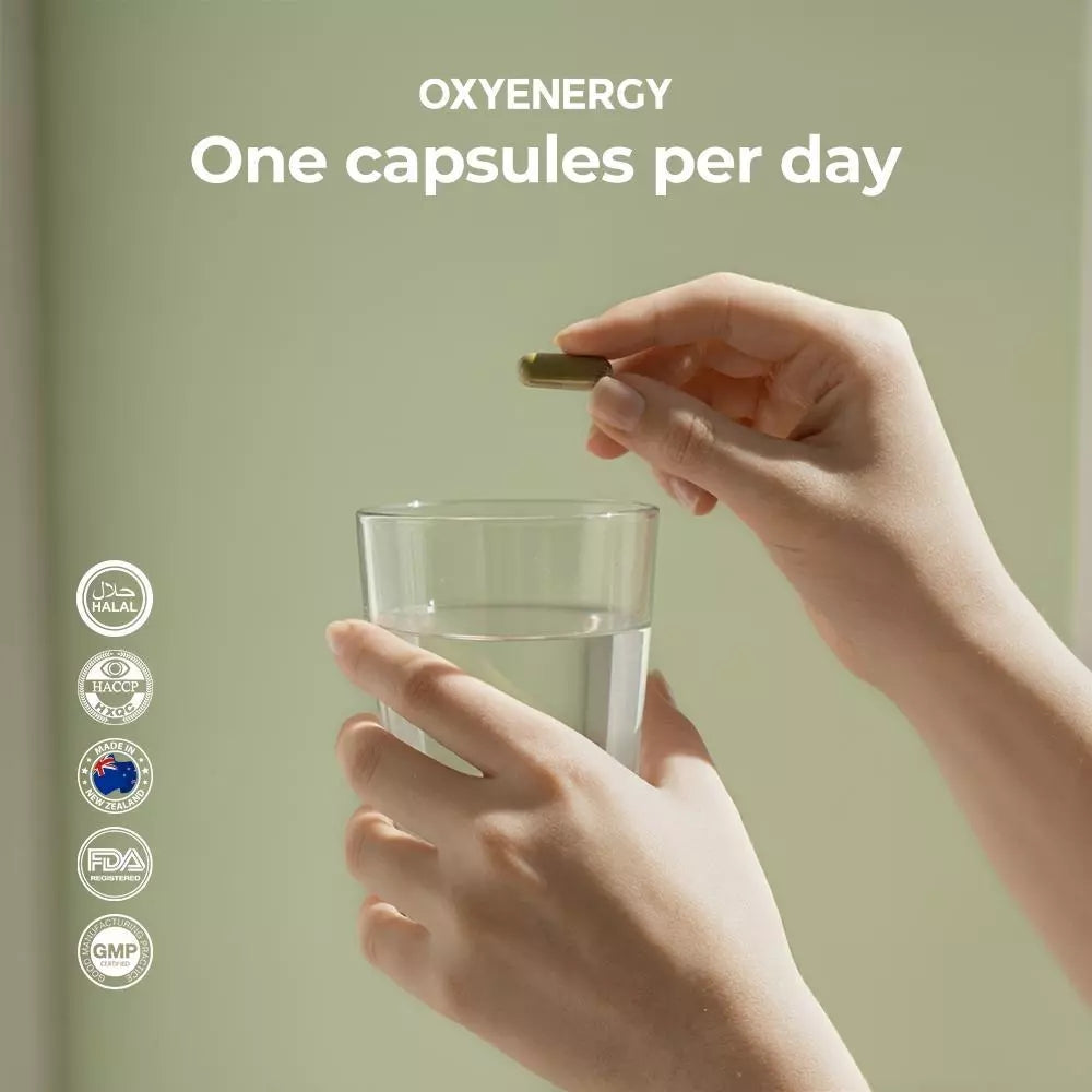 OXYENERGY Milk Thistle Liver Detox & Metabolism Boost