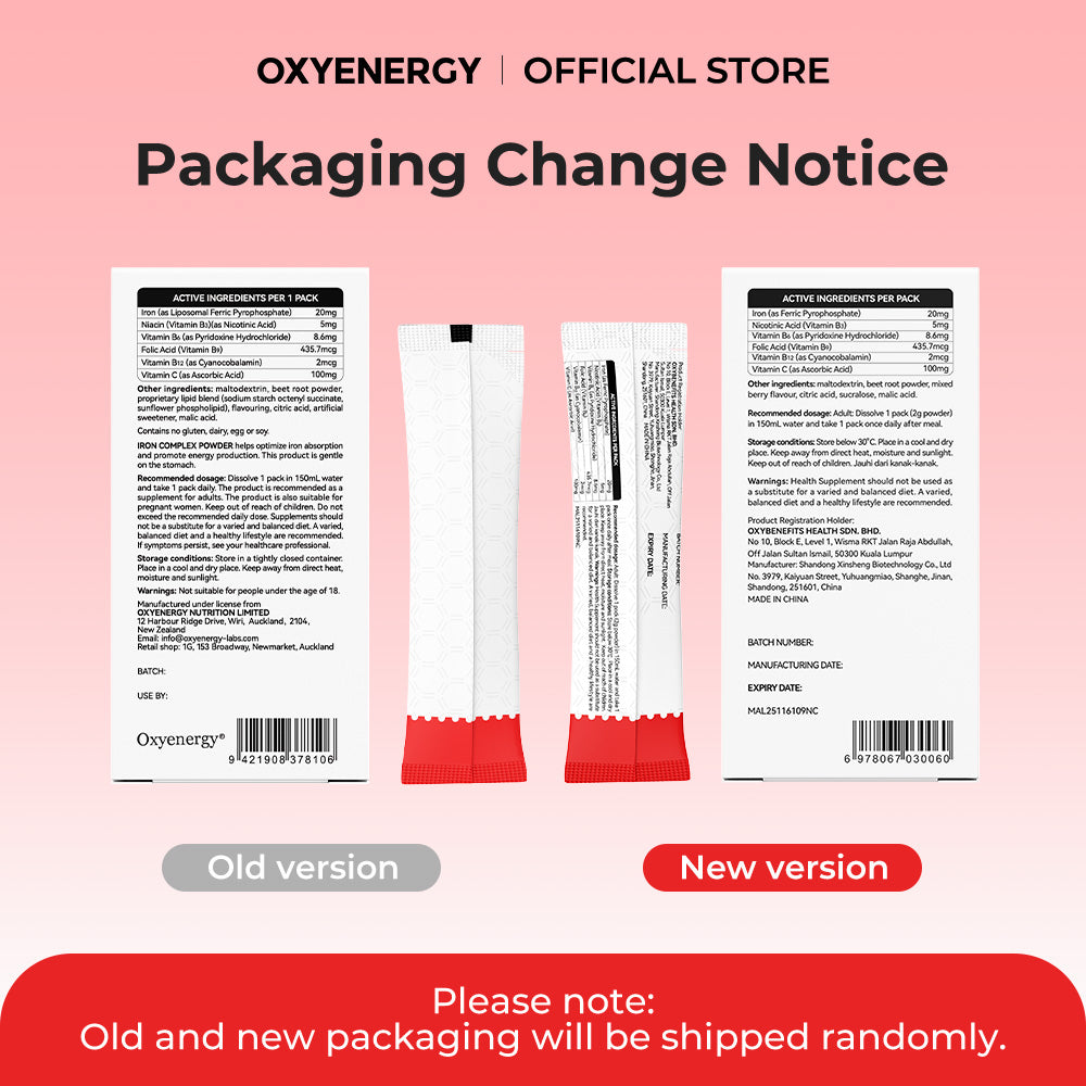 OXYENERGY Iron Complex Powder