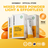 OXYENERGY Mixed Oat with Orange, Lime, Cucumber & Coconut Fiber