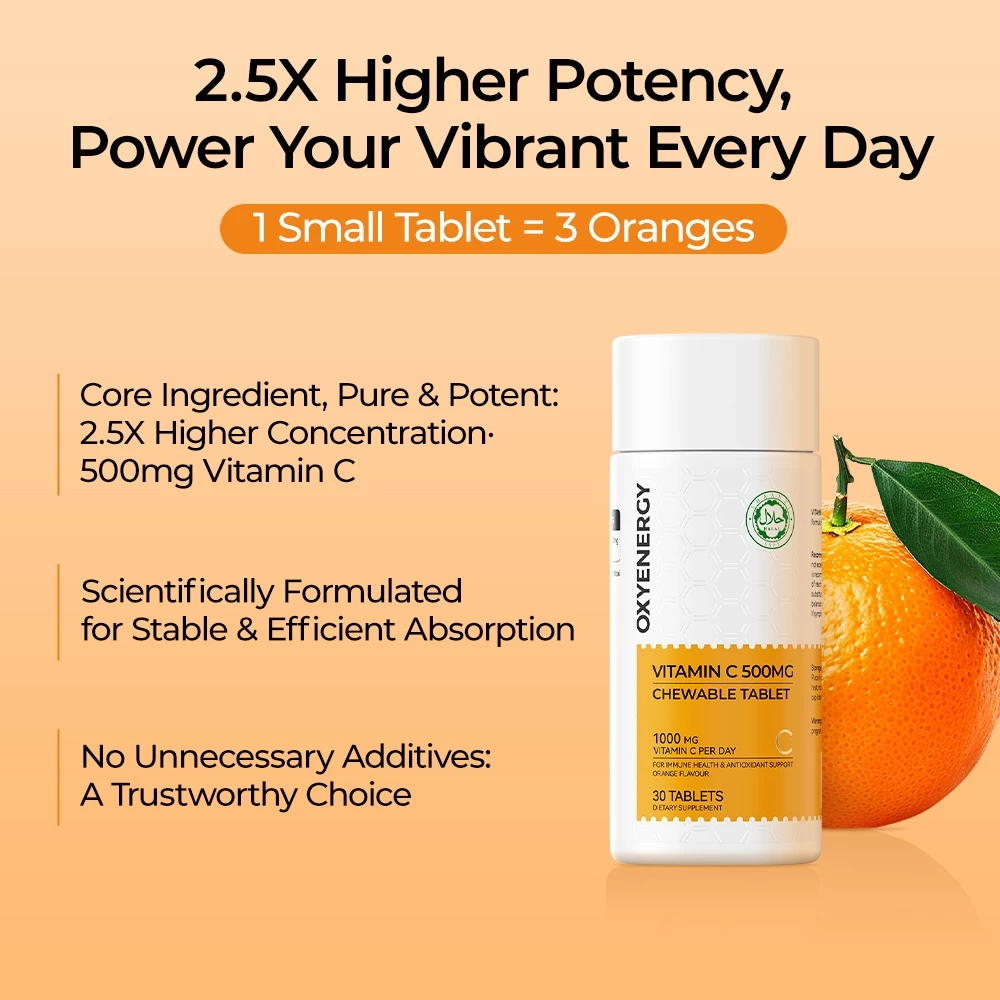 OXYENERGY, Orange Fit +Vitamin C