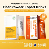 Oxyenergy Complex Fiber Powder / L-Carnitine 10000mg Drinks