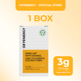 OXYENERGY Mixed Oat with Orange, Lime, Cucumber & Coconut Fiber