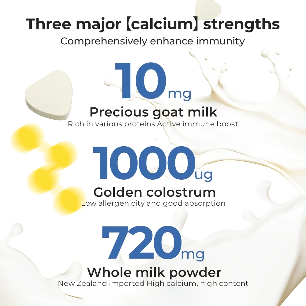 OXYENERGY Mixed Goat Milk with Cow Colostrum Chewable